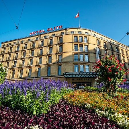 Art Deco Hotel Elite Biel Exterior foto